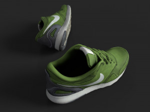 worn sneakers 3D Model