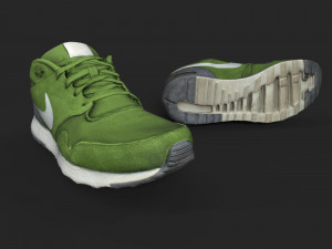 worn sneakers 3D Model