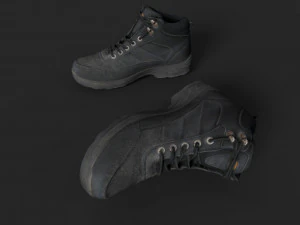 worn boots 3D Model