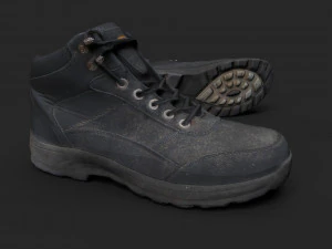 worn boots 3D Model