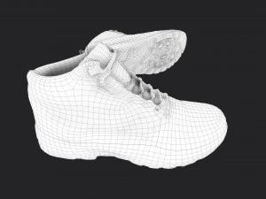 worn boots 3D Model