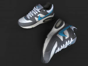 worn boots 3D Model