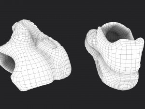 worn boots 3Dモデル