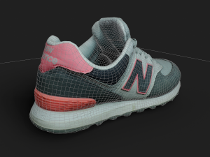 New Balance Shoe 3Dモデル