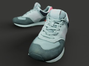 Pair of New Balance Shoes Modelo 3D