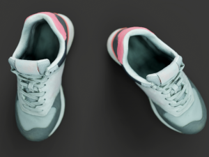 Pair of New Balance Shoes Modelo 3D