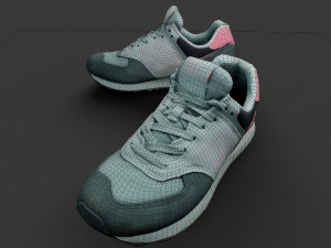Pair of New Balance Shoes Modelo 3D