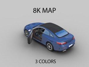 mercedes-benz e-class coupe 2018 3D 모델