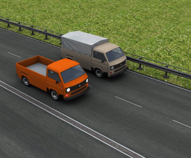 old pickup with interior low-poly 3Dモデル .c4d .max .obj .3ds .fbx .stl .blend 
