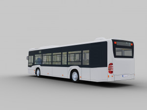 mercedes-benz citaro lowpoly Modelo 3D