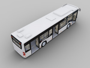 mercedes-benz citaro lowpoly Modelo 3D