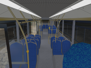 mercedes-benz citaro lowpoly Modelo 3D