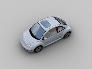 vw beetle turbo 5 color 3D मॉडल