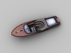 yacht luxury Modello 3D
