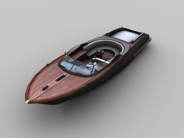 yacht luxury 3D Model .c4d .max .obj .3ds .fbx .stl .blend 