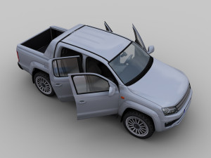 volkswagen amarok 3D Модель