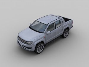 volkswagen amarok 3D Модель