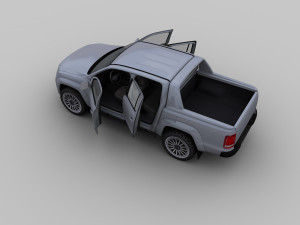 volkswagen amarok 3D Модель