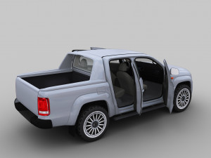 volkswagen amarok 3D Модель