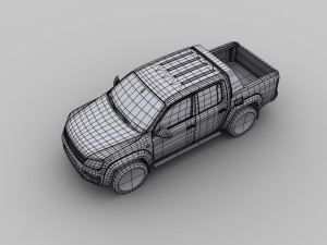 volkswagen amarok 3D Модель