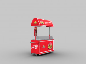 ice cream cart pack 3D-Modell