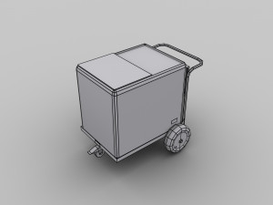 ice cream cart pack 3D-Modell