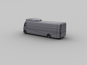 arriva electric bus Modello 3D