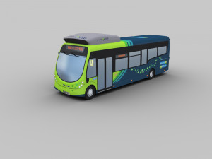 arriva electric bus Modello 3D