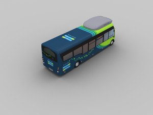 arriva electric bus Modello 3D
