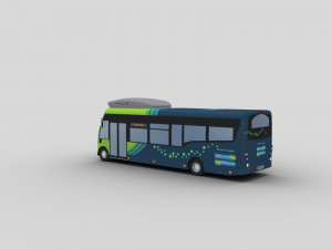arriva electric bus Modello 3D