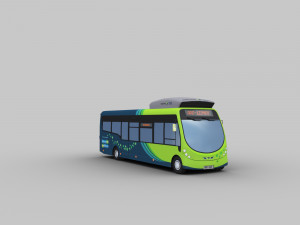arriva electric bus Modello 3D