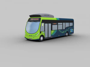 arriva electric bus 3D Model