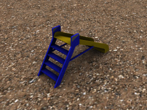 playground pack low-poly Modelo 3D