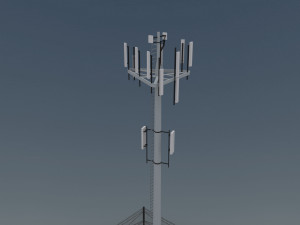 cell phone tower 3D Модель