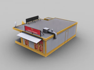 shop lowpoly 2 3D Model