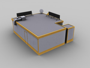shop lowpoly 2 Model 3D