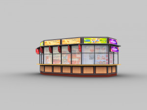 shop lowpoly 1 Model 3D