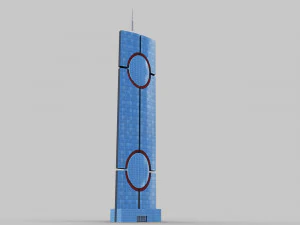 modern building pack 1 3D Model