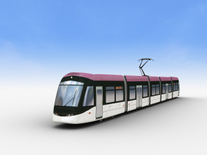 Low Poly Tram 15 3D Models