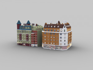 Luxury apartments Pack 1 3D Модель