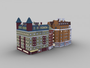 Luxury apartments Pack 1 3D Модель