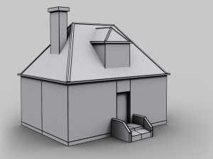 Low Poly House Pack 1 3Dモデル