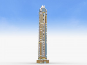Modern Building pack 4 3D-Modell