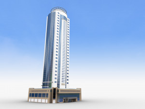 Modern Building pack 4 3D-Modell
