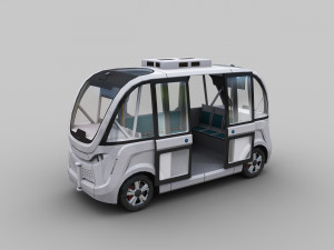 Navya Arma Lowpoly 3Dモデル