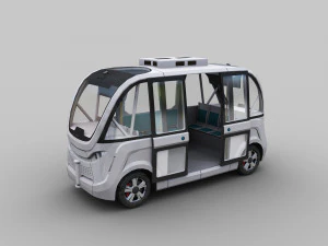 Navya Arma Lowpoly 3D Model