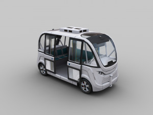 Navya Arma Lowpoly 3Dモデル