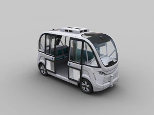 Navya Arma Lowpoly 3D Model
