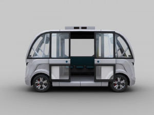 Navya Arma Lowpoly 3Dモデル