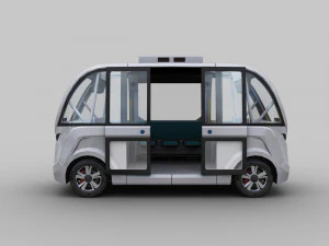 Navya Arma Lowpoly 3D Model